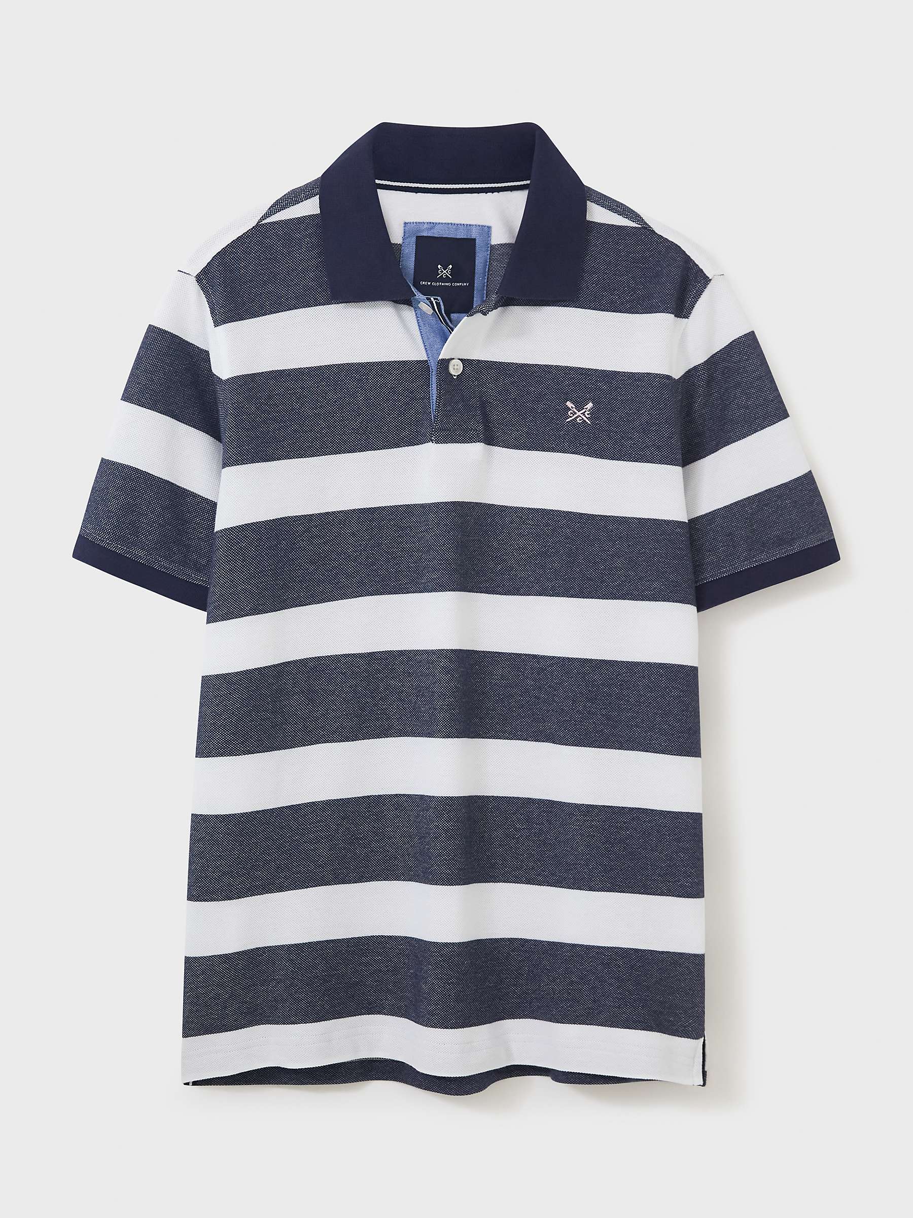 Buy Crew Clothing Stripe Polo Shirt Online at johnlewis.com