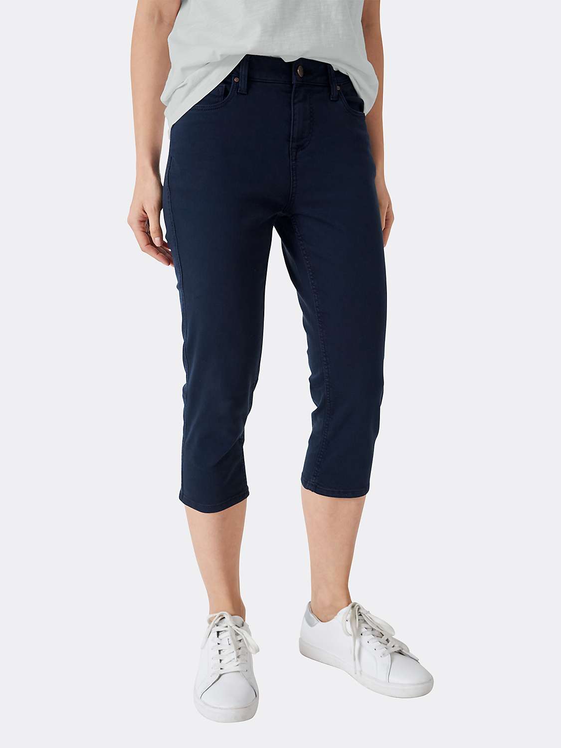 Buy Crew Clothing Murray Cropped Trousers Online at johnlewis.com