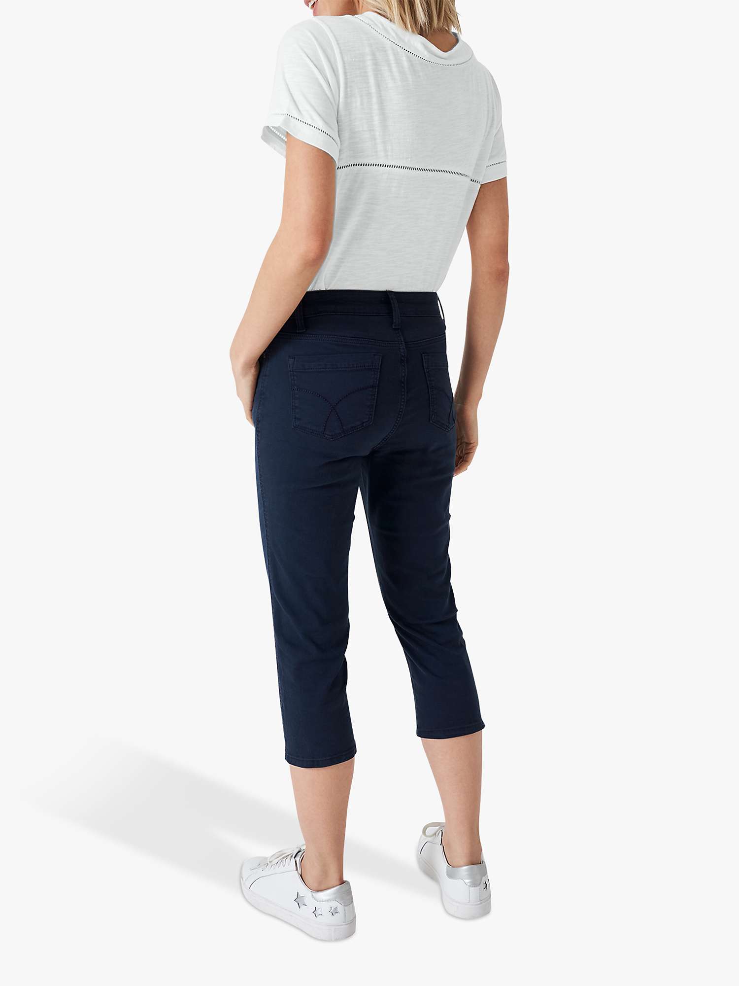 Buy Crew Clothing Murray Cropped Shorts Online at johnlewis.com