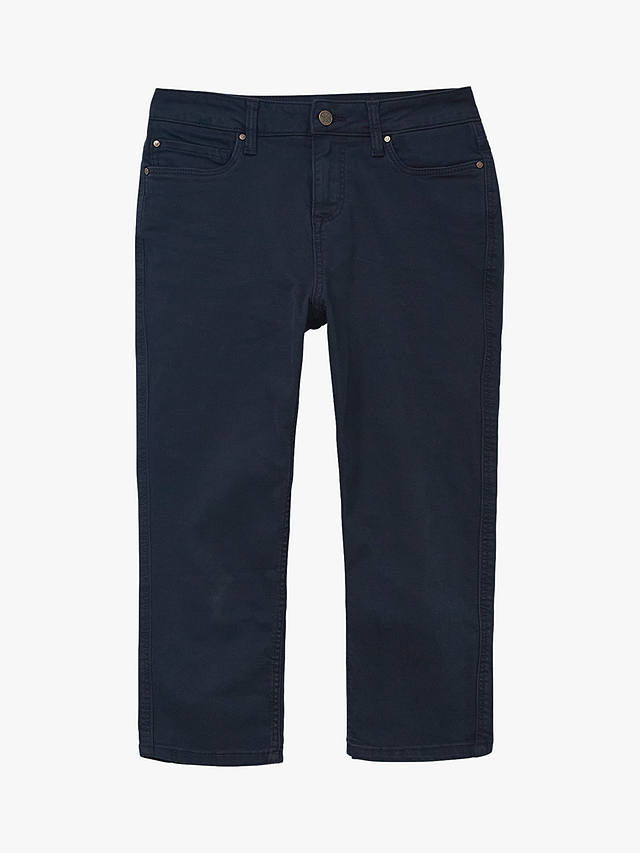 Crew Clothing Murray Cropped Trousers, Navy