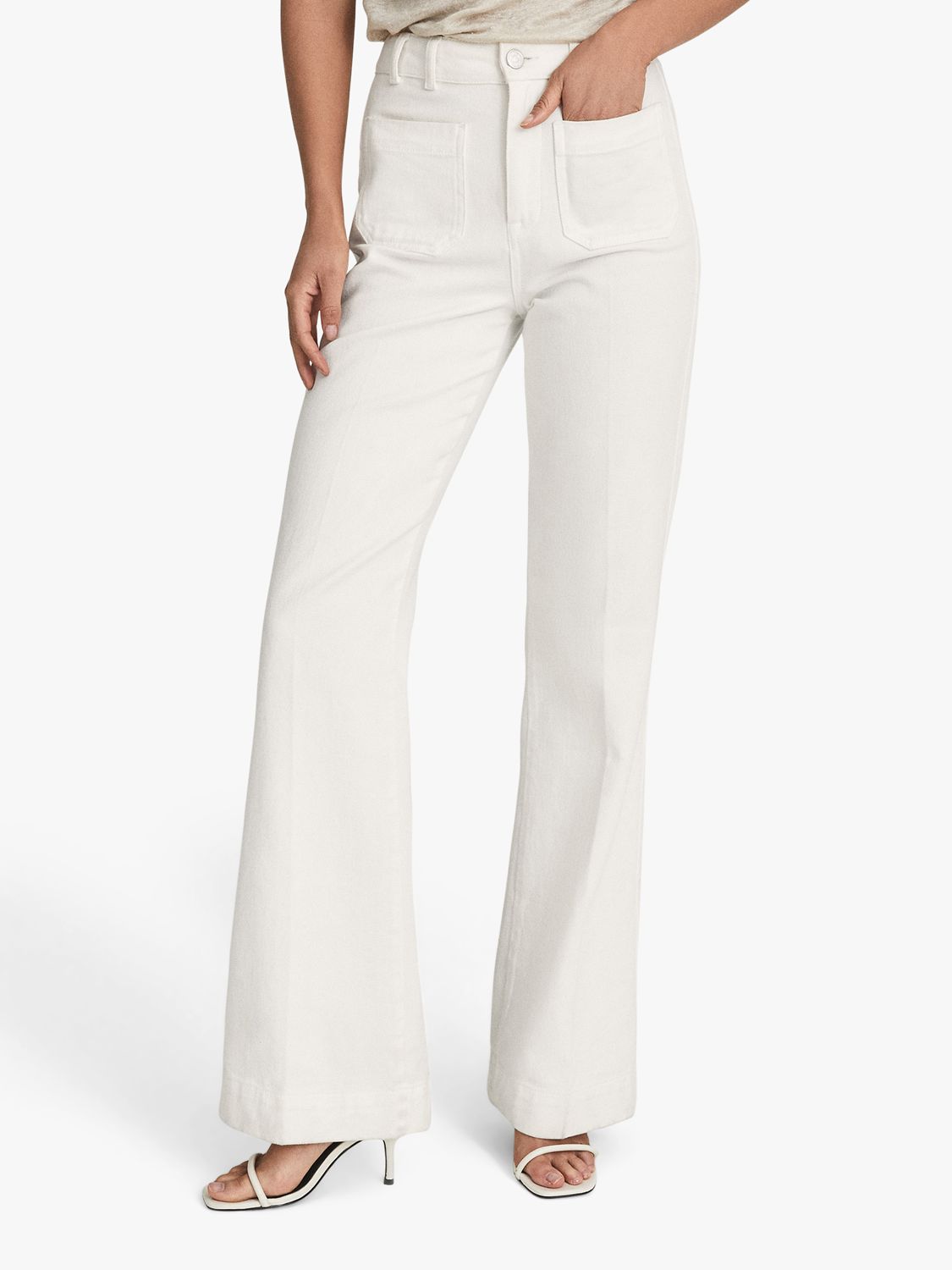 Reiss Isa Jeans, White