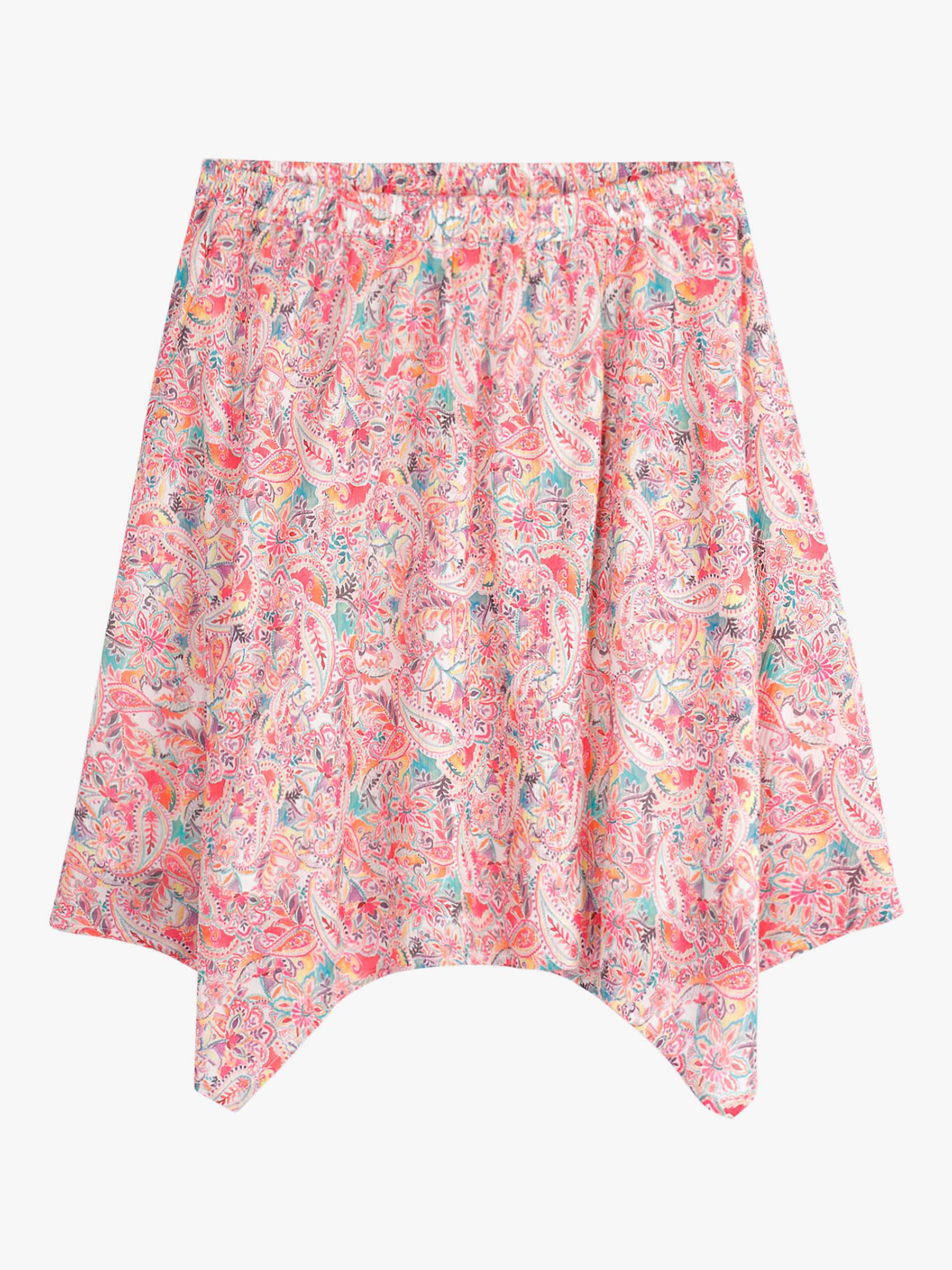 Buy hush Paisley Print Hanky Hem Mini Skirt, Pink Online at johnlewis.com