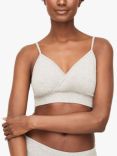 Thought Triangle Organic Cotton Blend Jersey Bralette