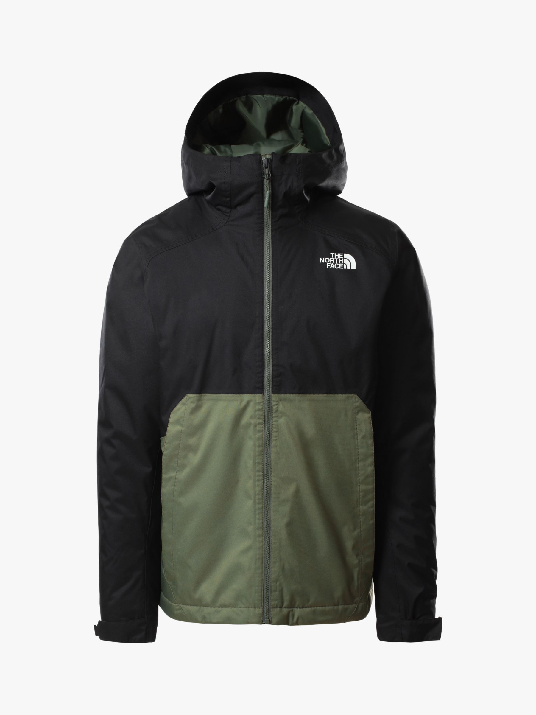 The North Face Millerton Insulated Men's Waterproof Jacket, Thyme/TNF ...