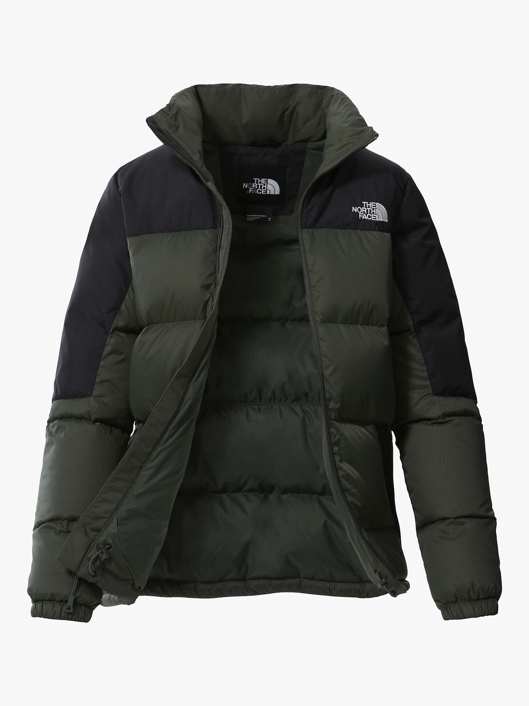 The North Face Diablo Down Women's Water Repellent Jacket, Thyme/Tnf ...