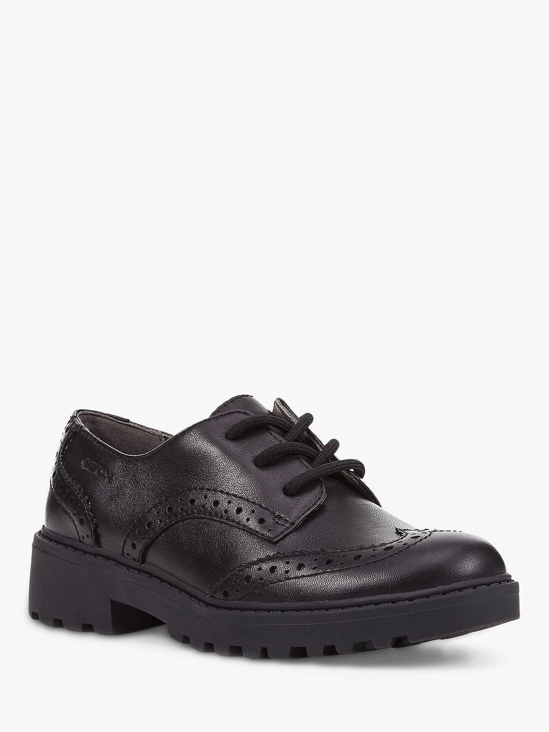 Buy Geox Children's Casey Lace Up Brogue School Shoes Online at johnlewis.com