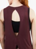 Zozimus Activate Sports Tank Top, Windsor Wine