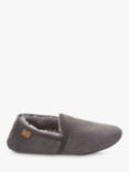 Just Sheepskin Garrick Sheepskin Slippers, Dark Grey