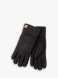 Just Sheepskin Charlotte Sheepskin Gloves, Black