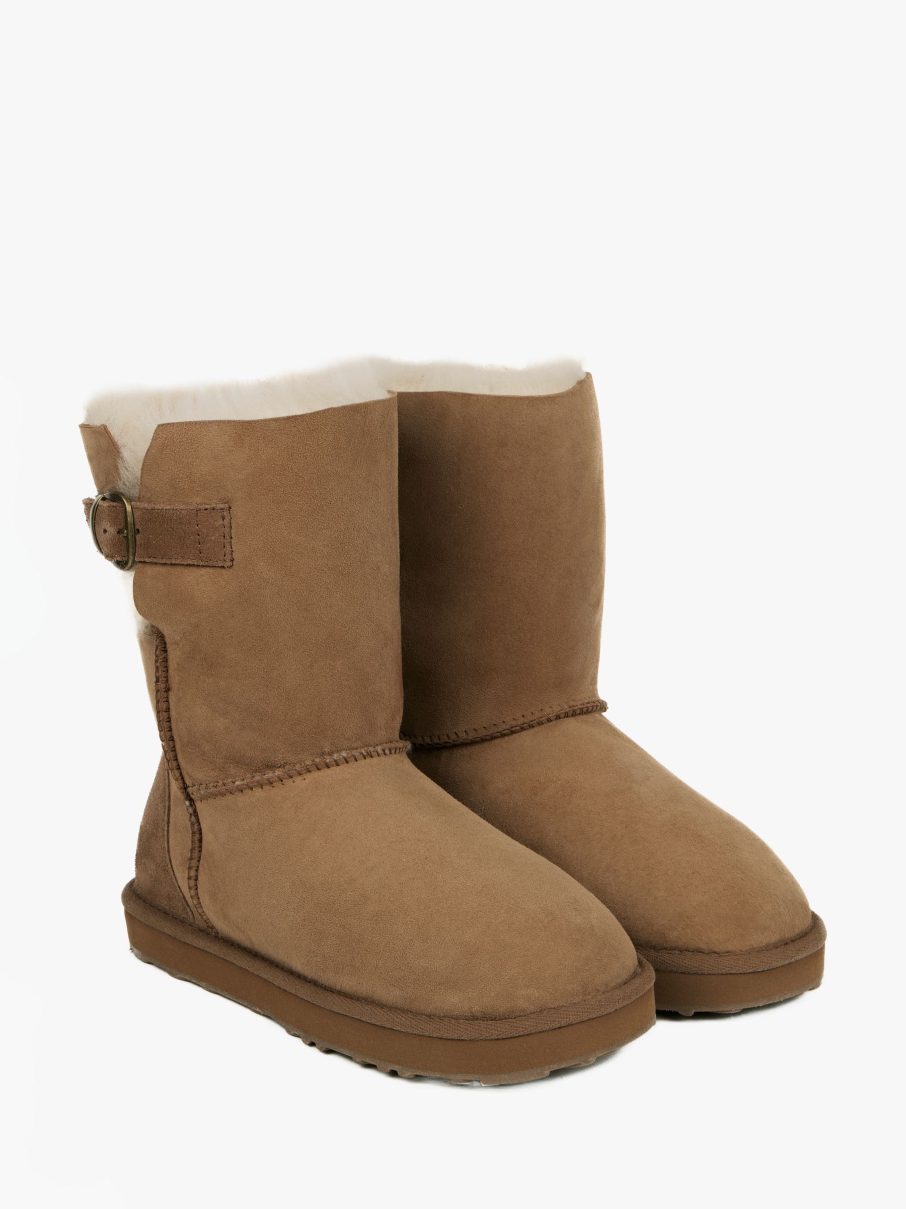 Buy Just Sheepskin Surrey Suede Ankle Boots Online at johnlewis.com