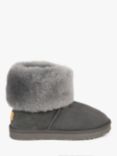 Just Sheepskin Sheepskin Boots, Dark Grey