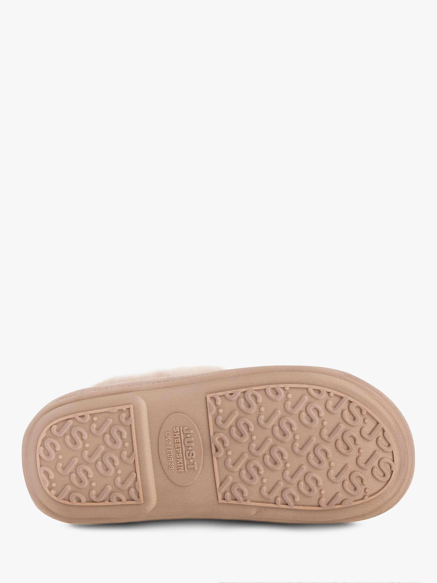 Buy Just Sheepskin Classic Suede Slippers Online at johnlewis.com