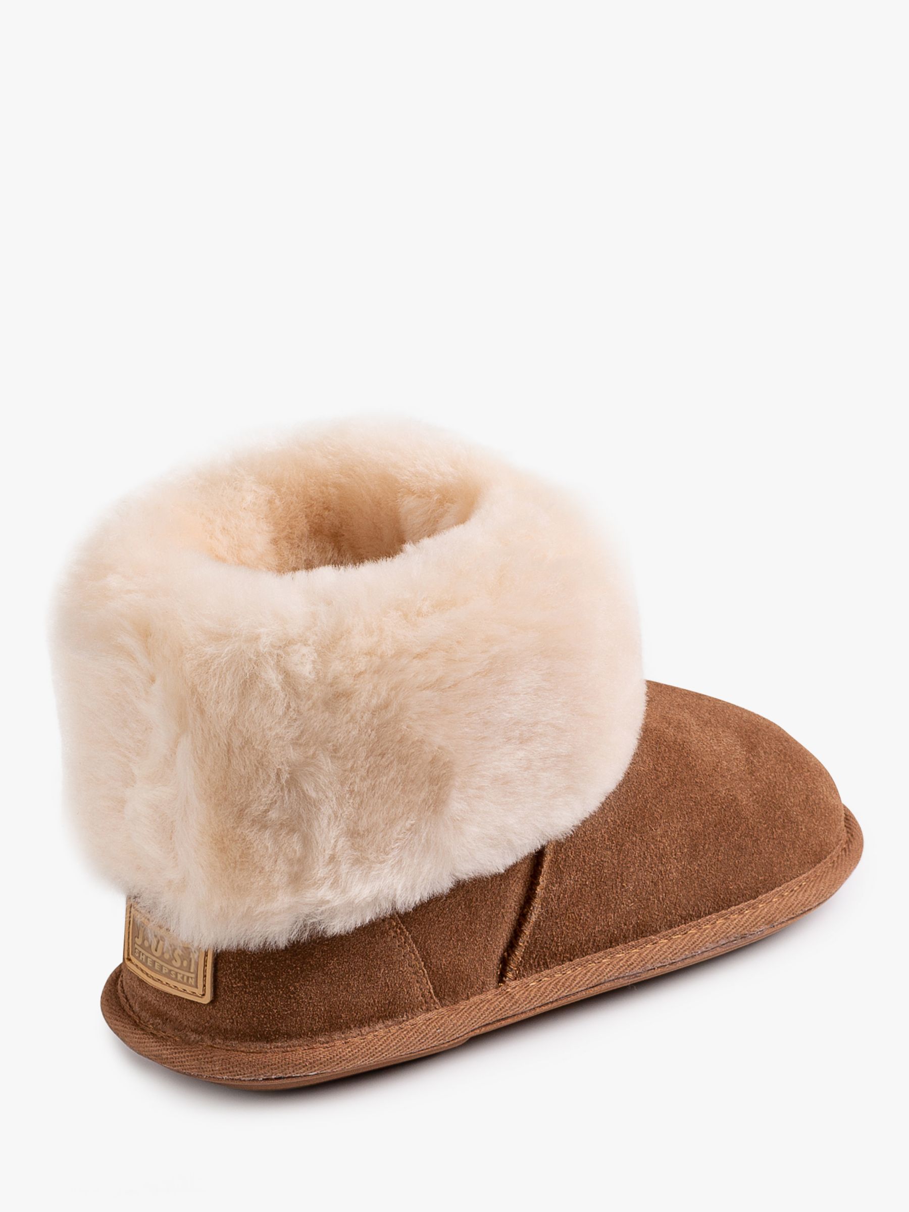 Buy Just Sheepskin Albery Suede Slipper Boots Online at johnlewis.com