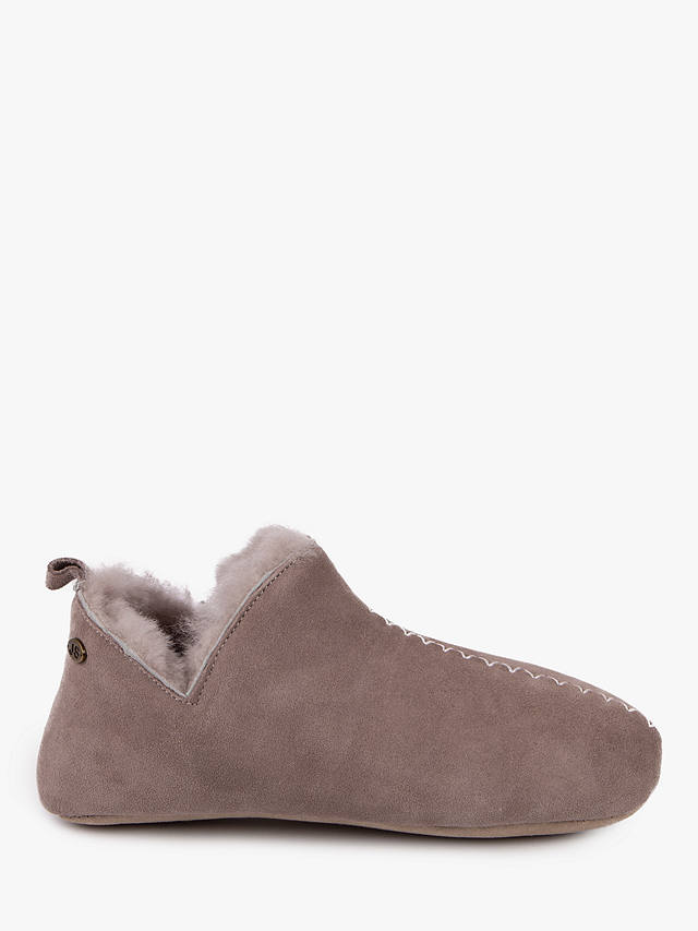 Just Sheepskin Zara Pixie Boot Slippers, Mink