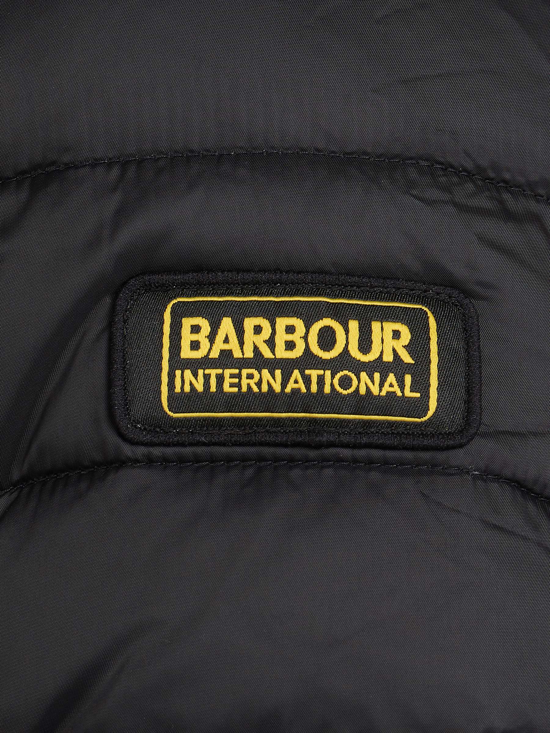 Buy Barbour International Ouston Padded Jacket, Navy Online at johnlewis.com