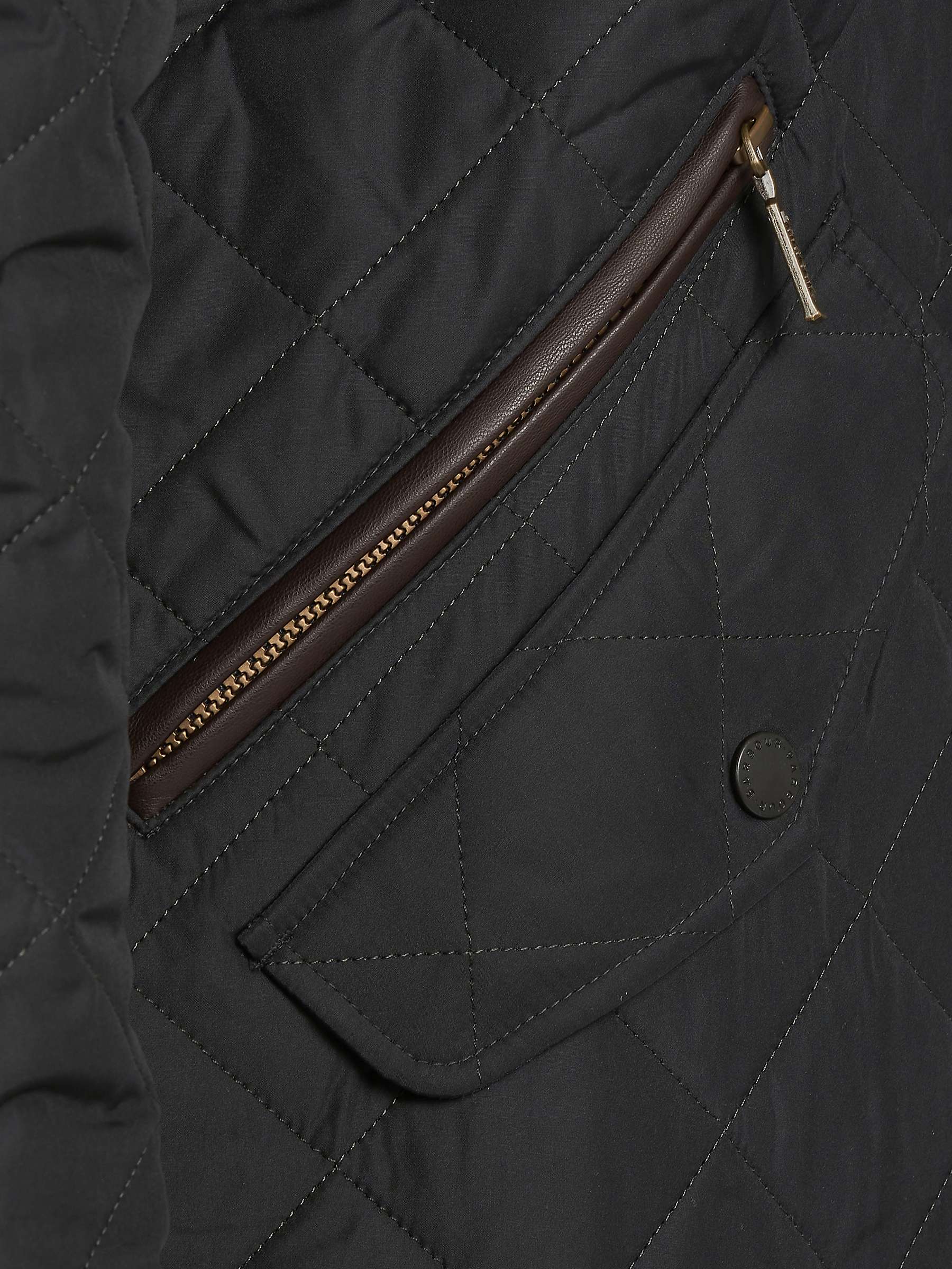 Buy Barbour Chelsea Sportsquilt Quilted Jacket, Navy Online at johnlewis.com