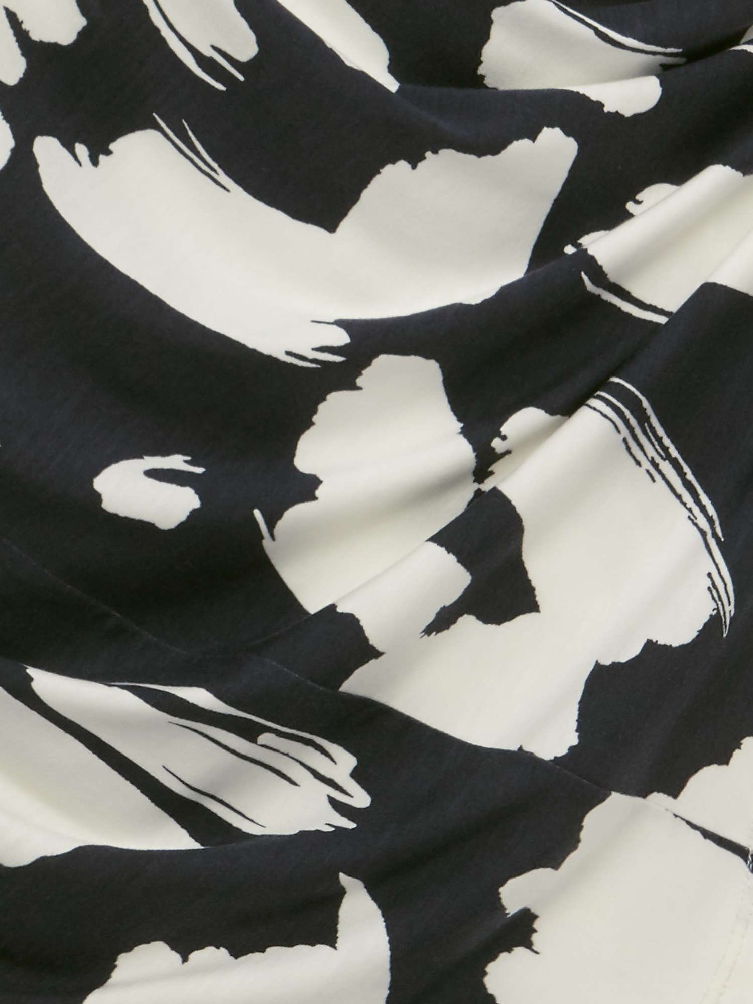 Buy Phase Eight Dotterel Abstract Print Dress, Carbon/Ivory Online at johnlewis.com