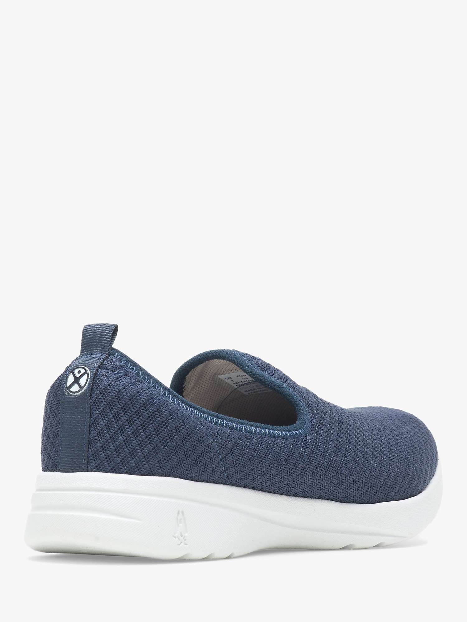 Buy Hush Puppies Good Slip-On Trainers, Navy Online at johnlewis.com