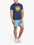 Raging Bull Rugby Chino Shorts, Sky Blue