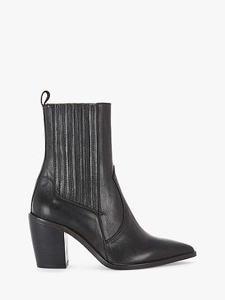 Mint Velvet Willow Mid Calf Leather Boots