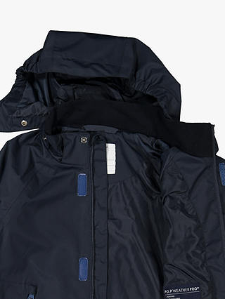 Polarn O. Pyret Plain Winter Coat, Blue