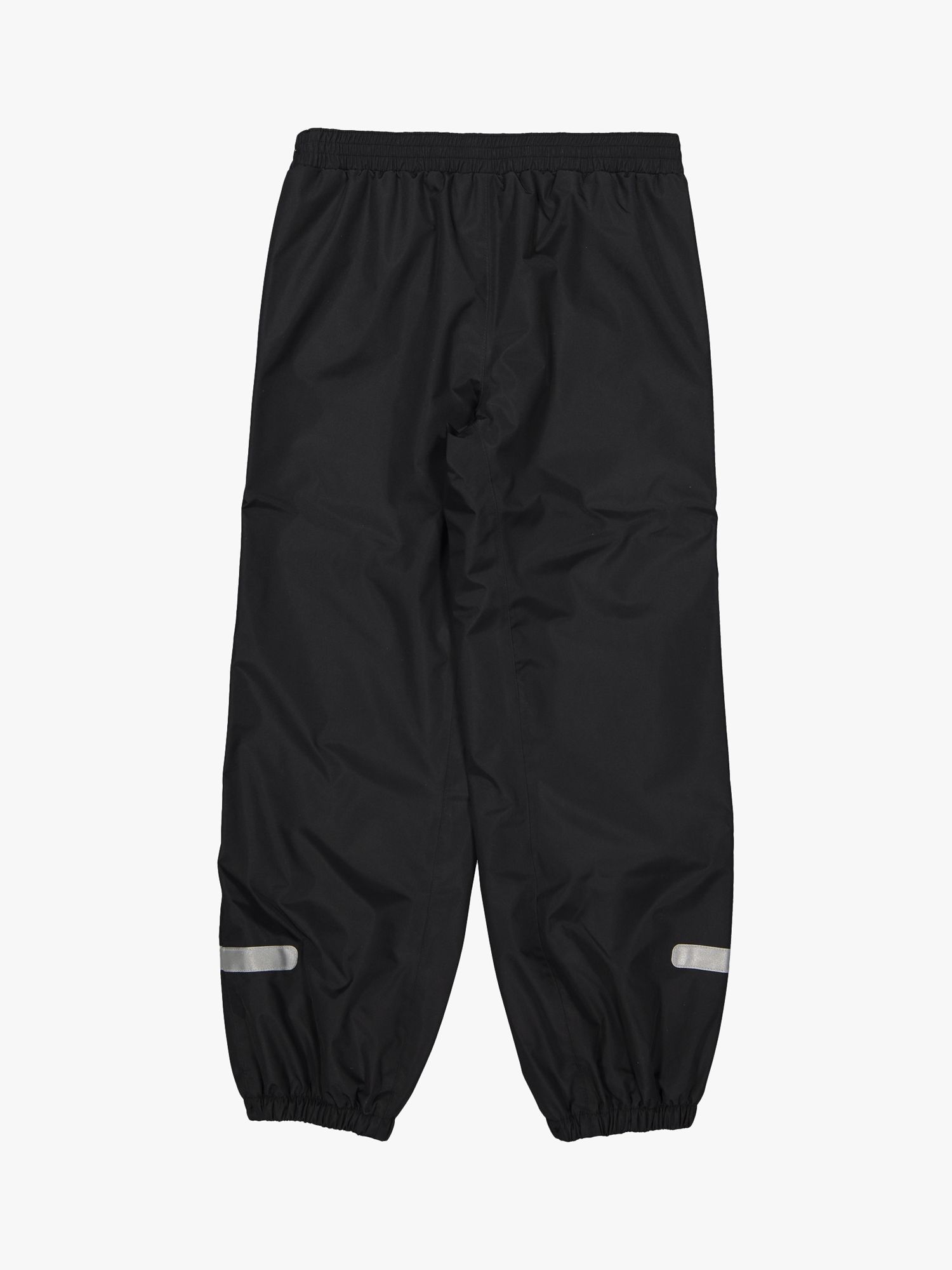 Buy Polarn O. Pyret Kids' Shell Trousers, Black Online at johnlewis.com
