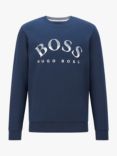 BOSS Salbo 1 Logo Sweatshirt, Navy