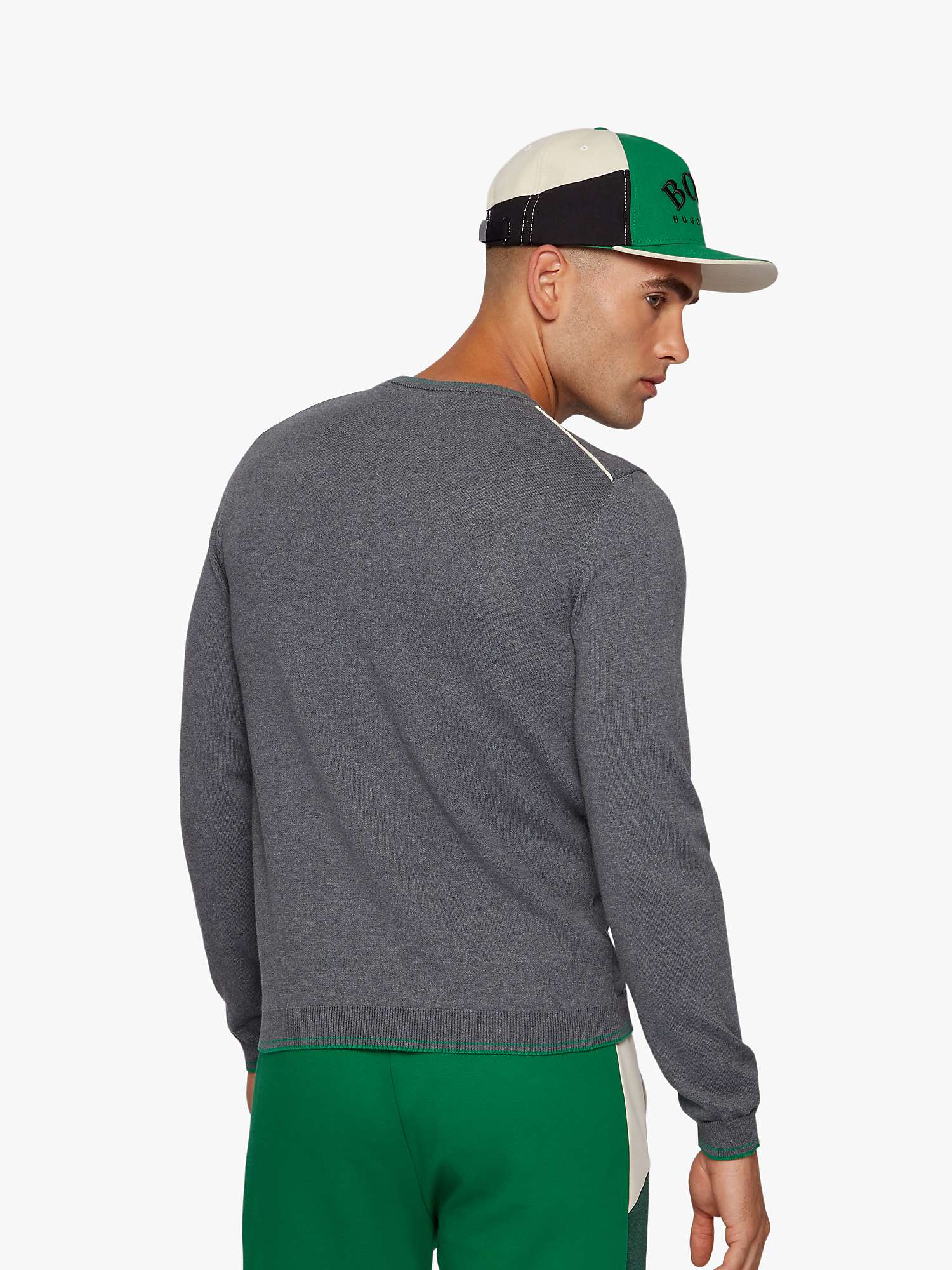 Buy BOSS Riston Contrast Piping Jumper Online at johnlewis.com