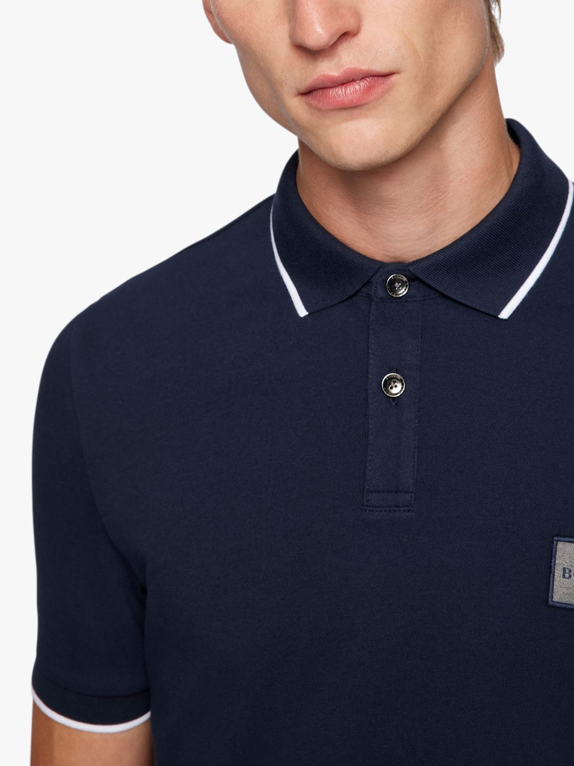 BOSS Passertip 1 Short Sleeve Polo Shirt