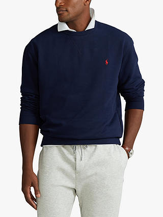 Polo Ralph Lauren Knitted Fleece Sweatshirt, Cruise Navy