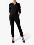 PAIGE Christy Long Sleeve Jumpsuit, Black