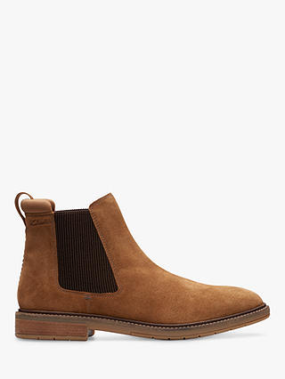 Clarks Clarkdale Hall Suede Chelsea Boots