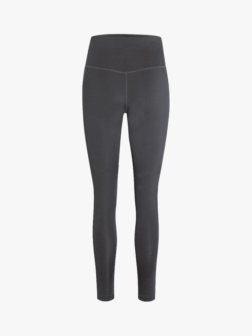 Girlfriend Collective Compressive High Rise 7/8 Leggings, Black at John  Lewis & Partners