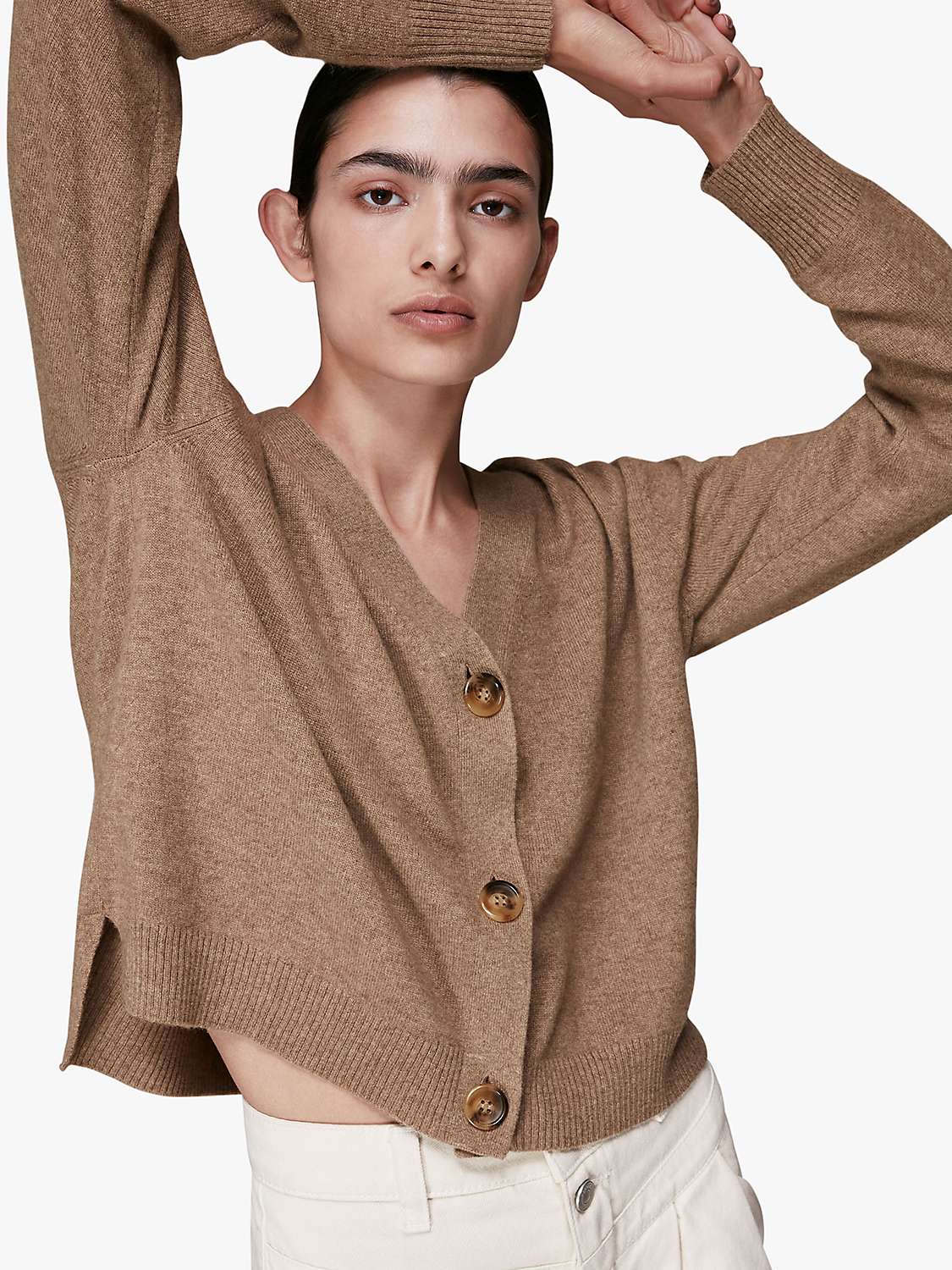 Buy Whistles Cashmere Cardigan Online at johnlewis.com