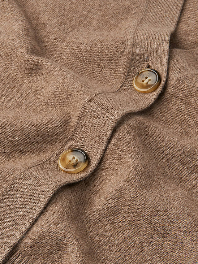 Whistles Cashmere Cardigan, Oatmeal
