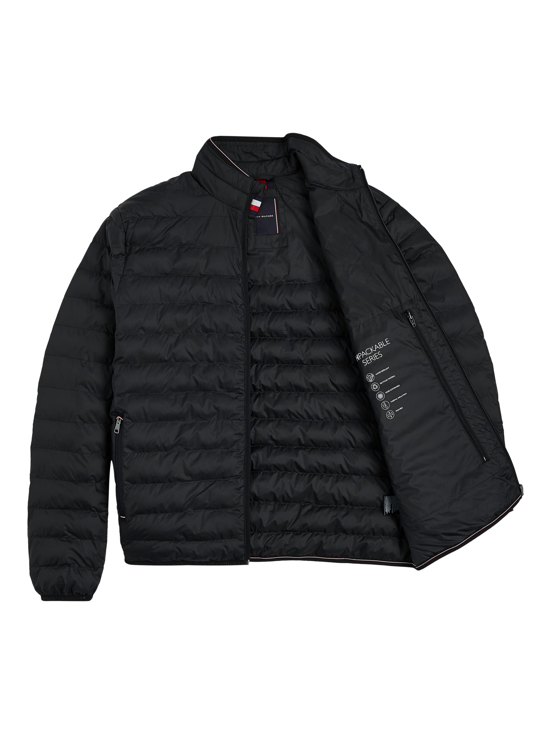 Buy Tommy Hilfiger Packable Down Quilted Jacket Online at johnlewis.com
