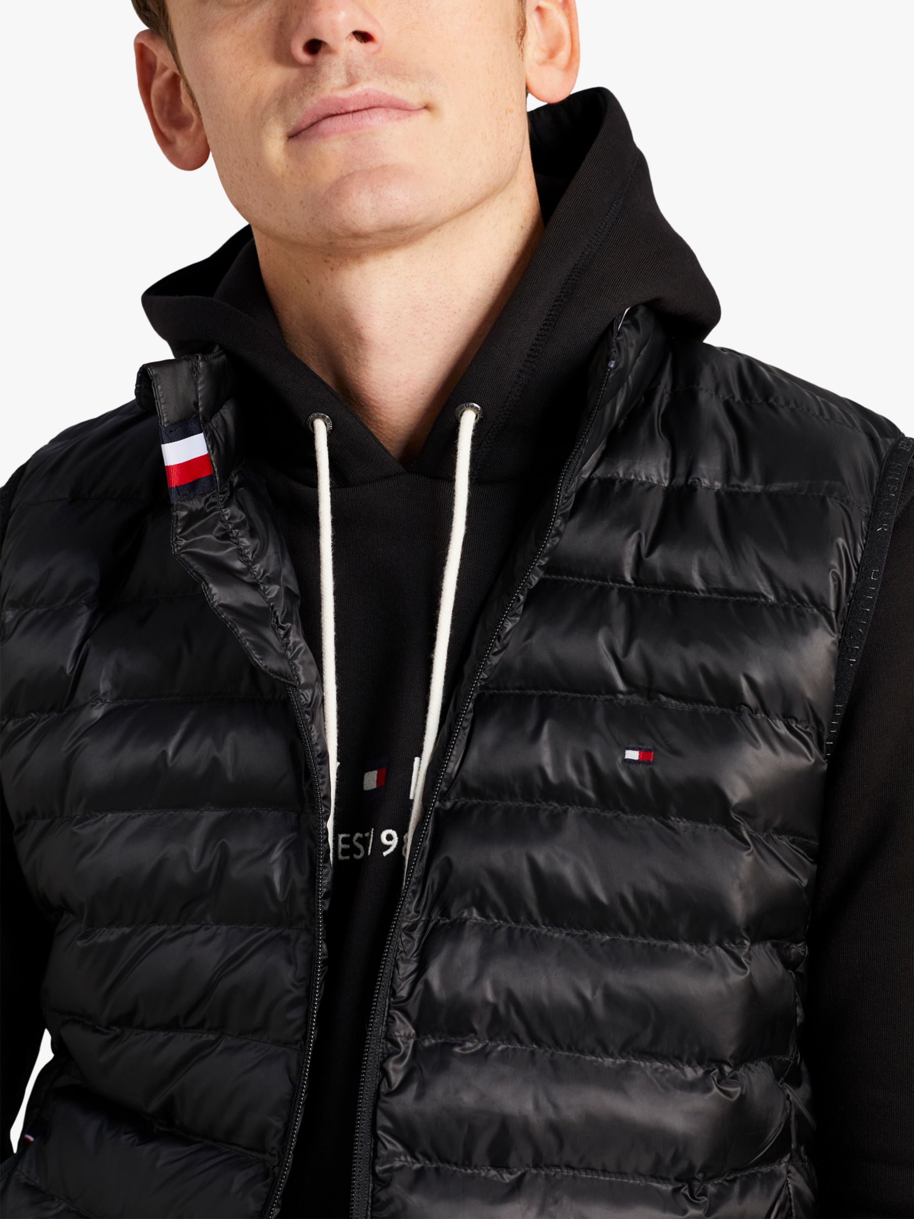 Tommy Hilfiger Packable Down Gilet, at John Lewis & Partners