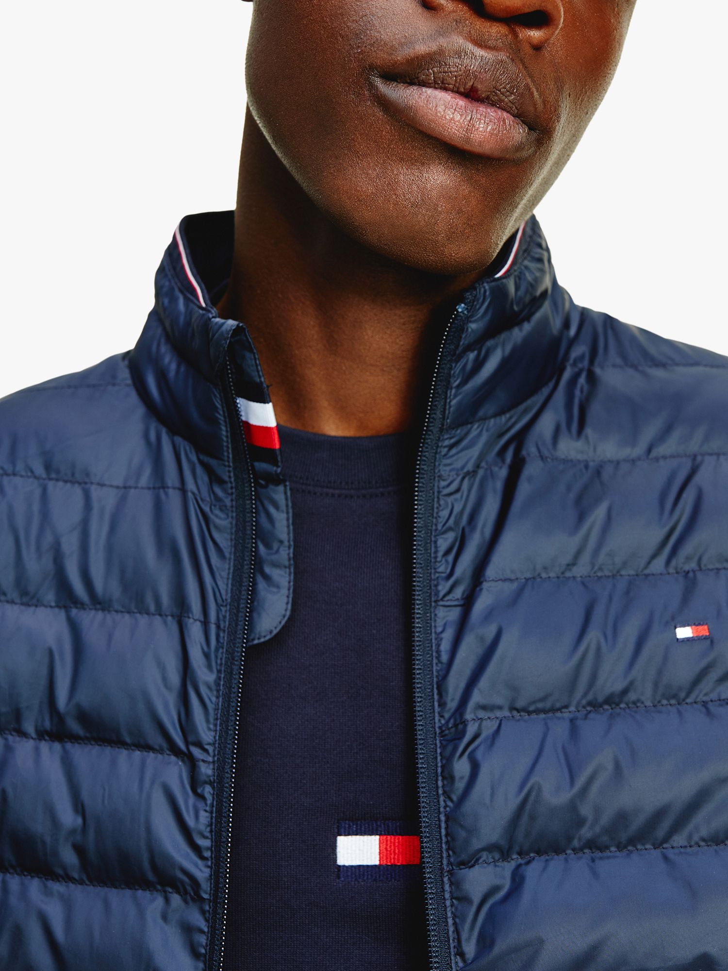Tommy Hilfiger Packable Down Desert Lewis Partners Sky & John at Jacket, Quilted
