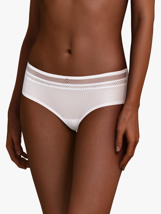 Chantelle Chic Essential Shorty Knickers, White, S