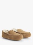 John Lewis Kids' Suede Moccasin Slippers