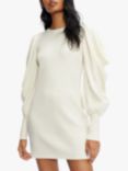 Ted Baker Extreme Rib Knit Mini Cashmere Blend Dress, Cream