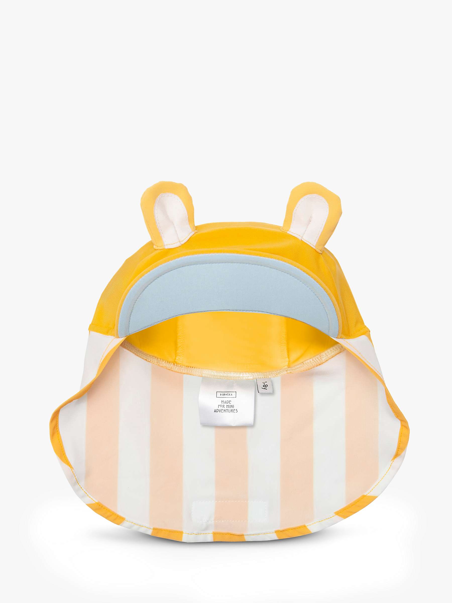 Buy Dinoski Kids' Cub Summer Hat, Yellow Online at johnlewis.com