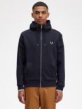 Fred Perry Zip Through Hoodie, Navy