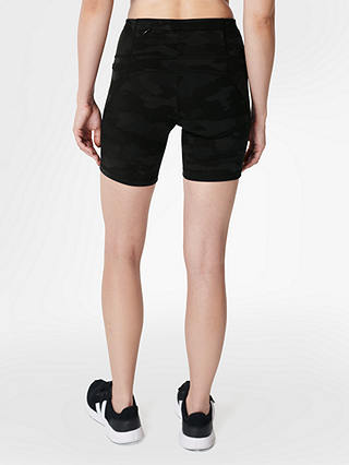 Sweaty Betty Power 6" Biker Shorts, Black/Multi