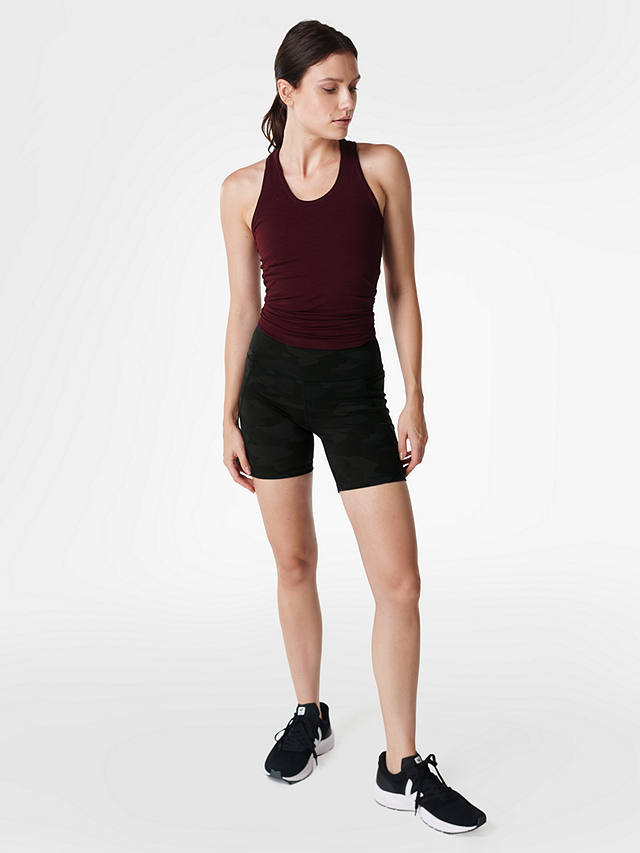 Sweaty Betty Power 6" Biker Shorts, Black/Multi