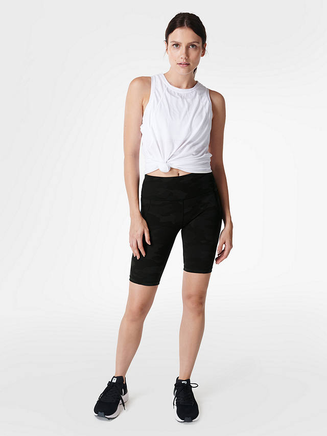 Sweaty Betty Power 9" Biker Shorts, Black