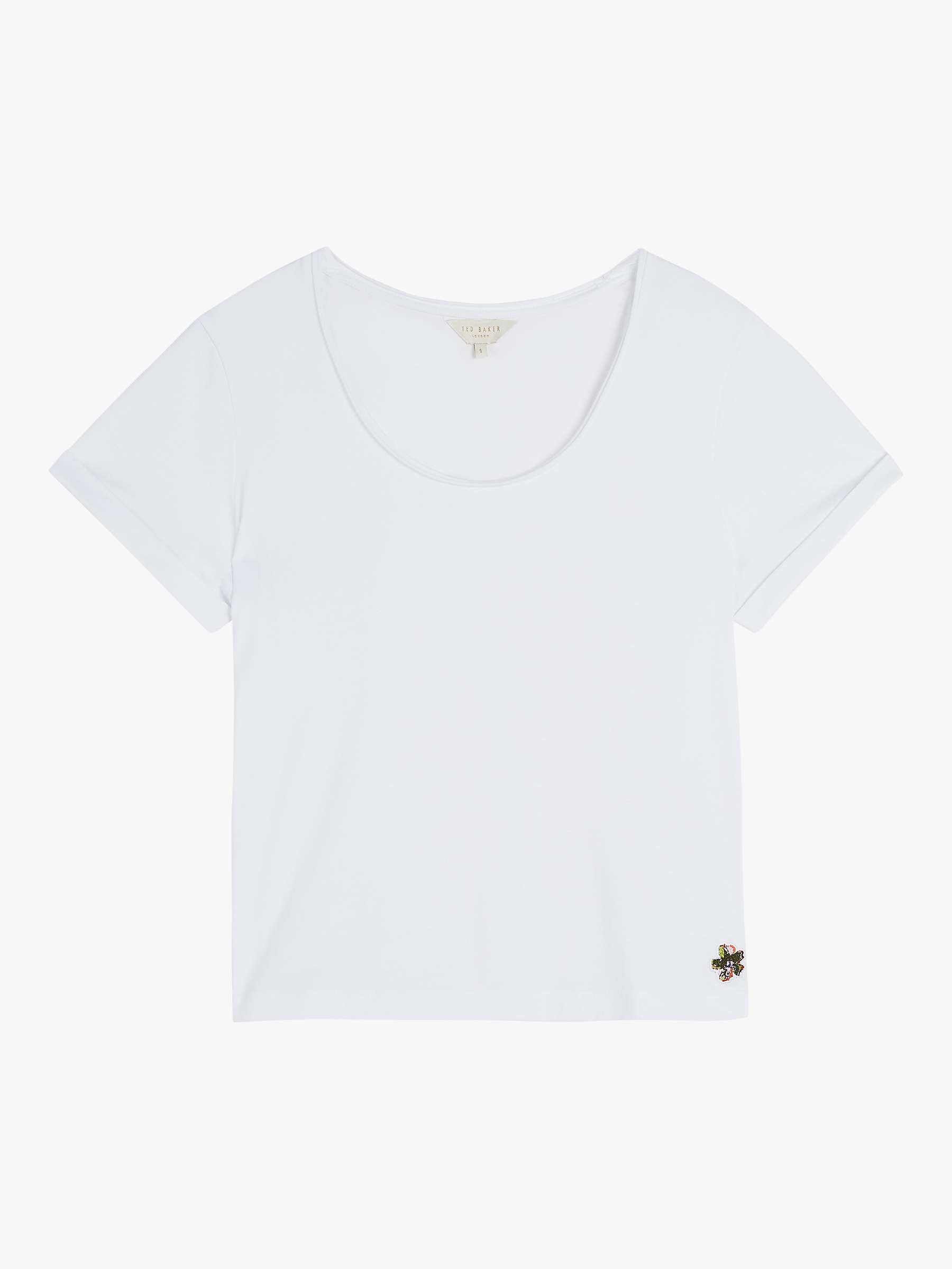 Buy Ted Baker Easy Fit Cotton T-Shirt Online at johnlewis.com