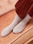 Brora Cashmere Blend Socks, Ash