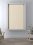 John Lewis Textured Weave Blackout/Thermal Roman Blind, Cream