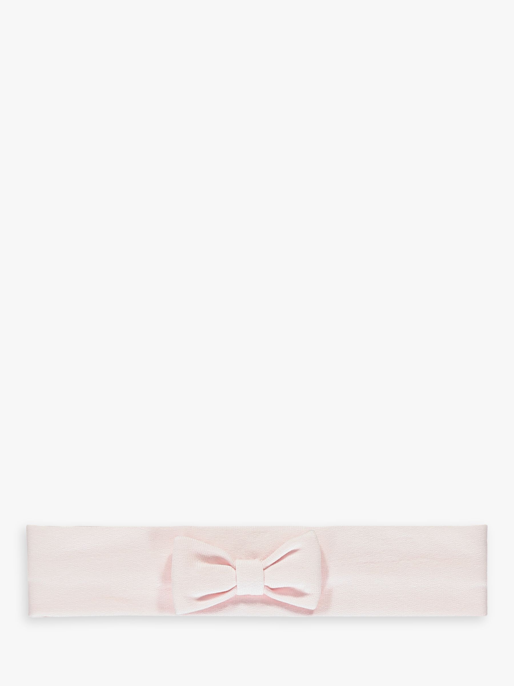 Buy Emile et Rose Baby Betty Sleepsuit & Headband Set, Pale Pink Online at johnlewis.com